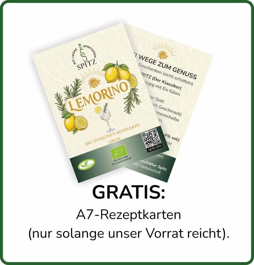 LEMORINO BIO Likör 0.5 l, 16 vol%