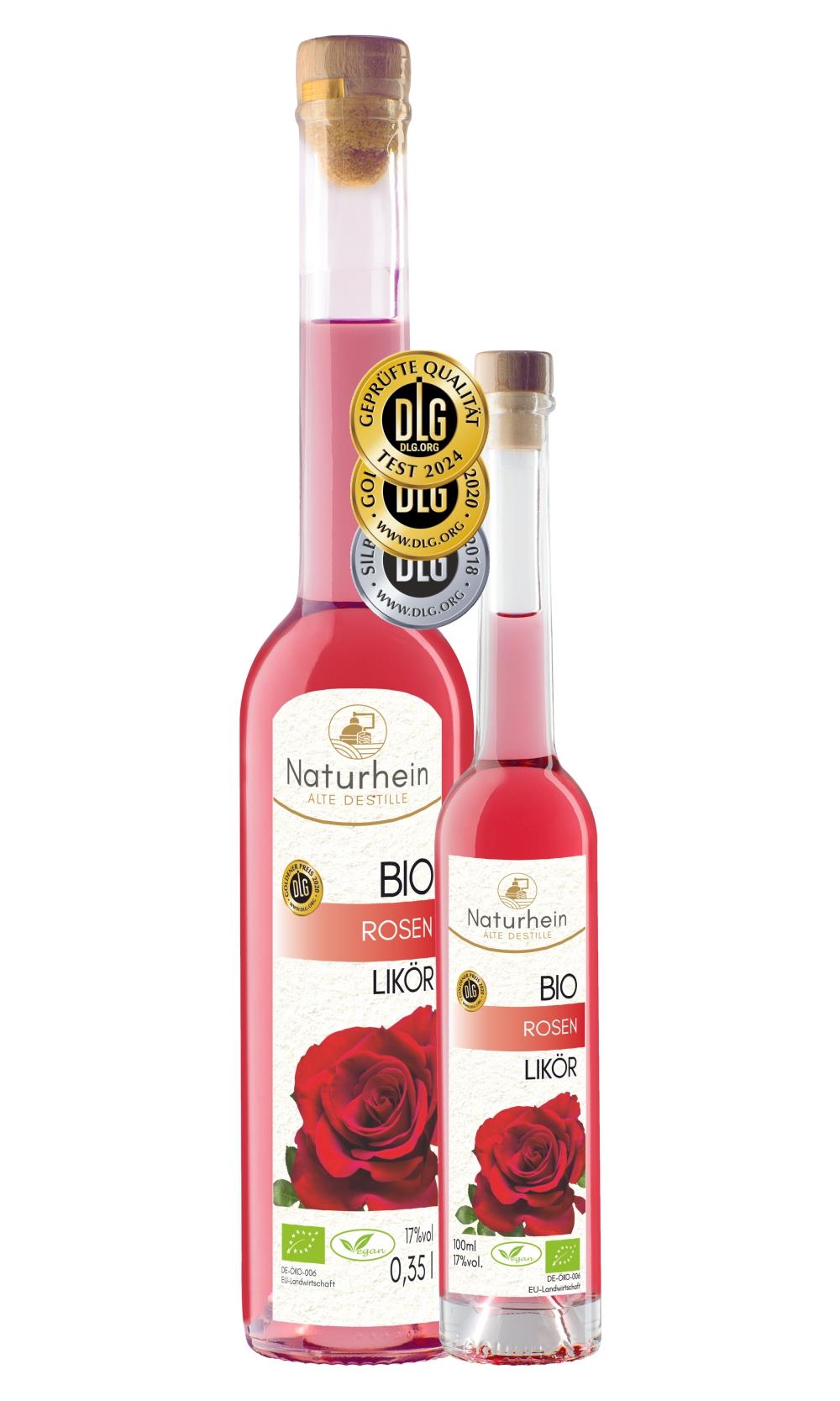 BIO Rosen Likör 0.35 l, 17 vol%