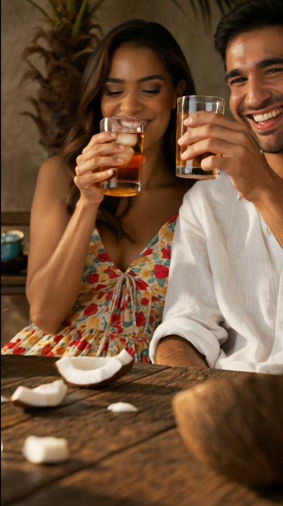 Bio Rum Kokos Likör cremig aromatisch tropisch